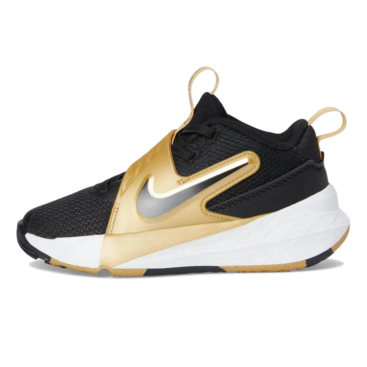 Nike shoes - Black/Black/Metallic Gold/White 2