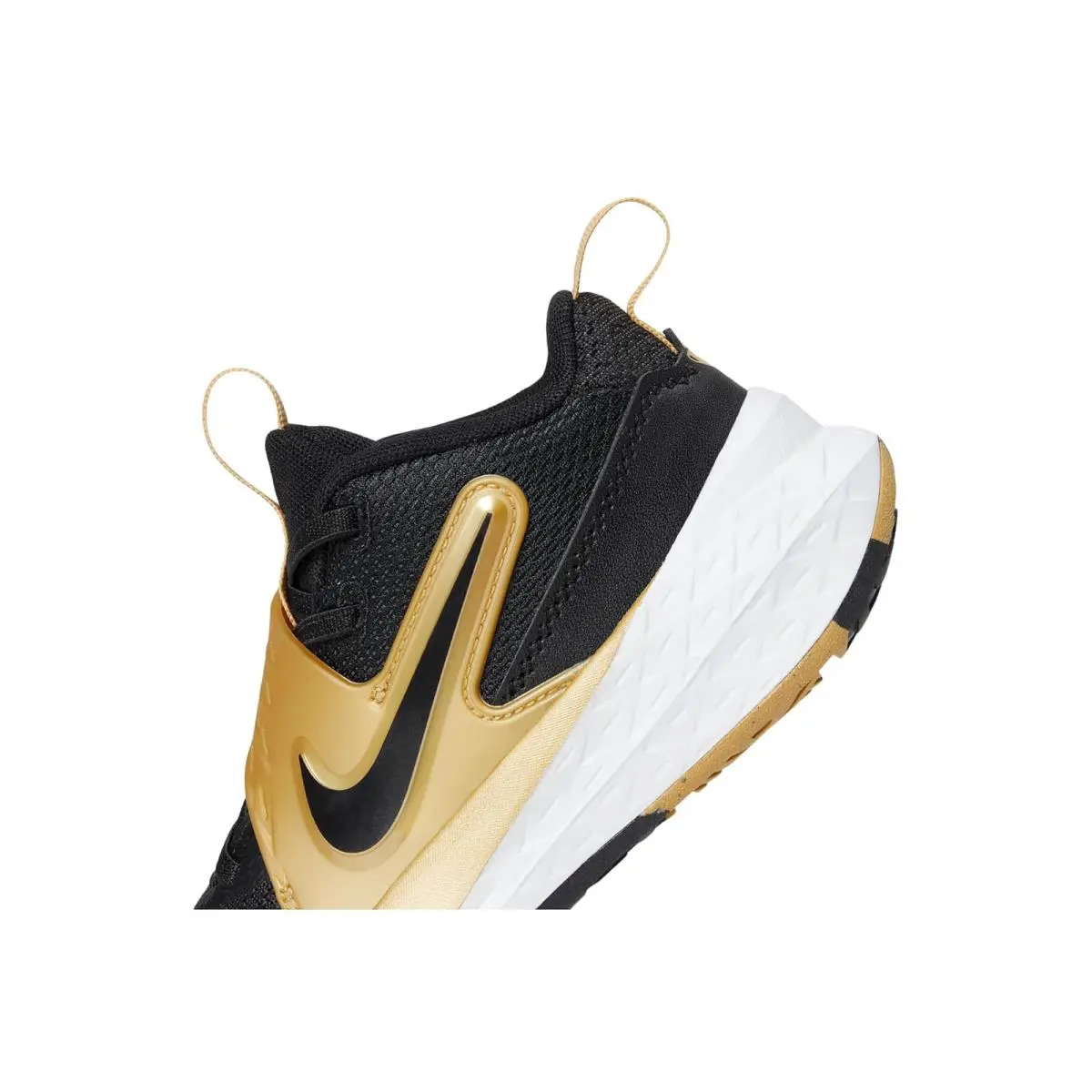 Nike shoes - Black/Black/Metallic Gold/White 4