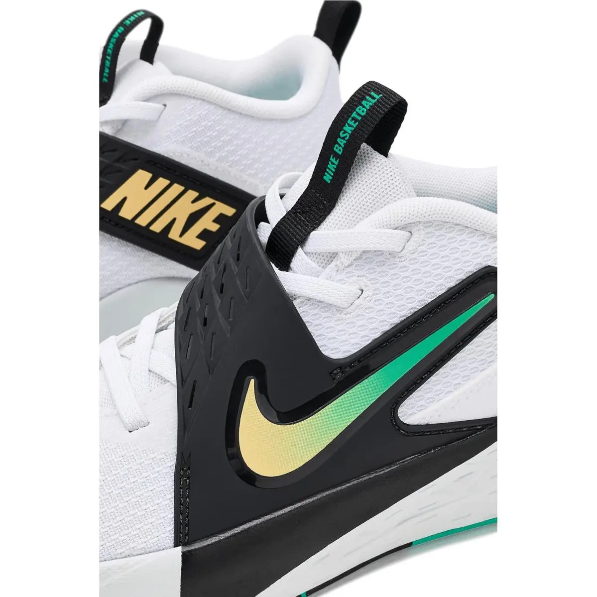 Nike shoes - Black/Black/Metallic Gold/White 74
