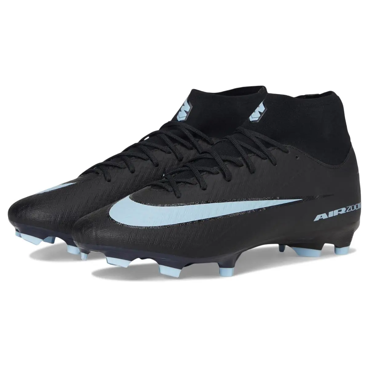 Man`s Sneakers Athletic Shoes Nike Superfly 10 Academy - Black/Ice Blue