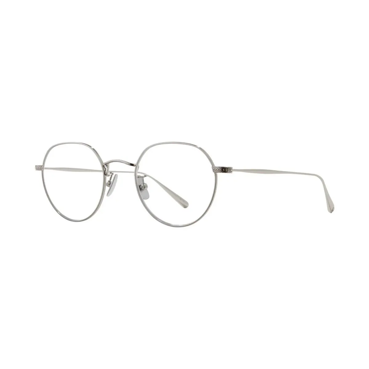 Garrett Leight Patrick Silver SV Eyeglasses