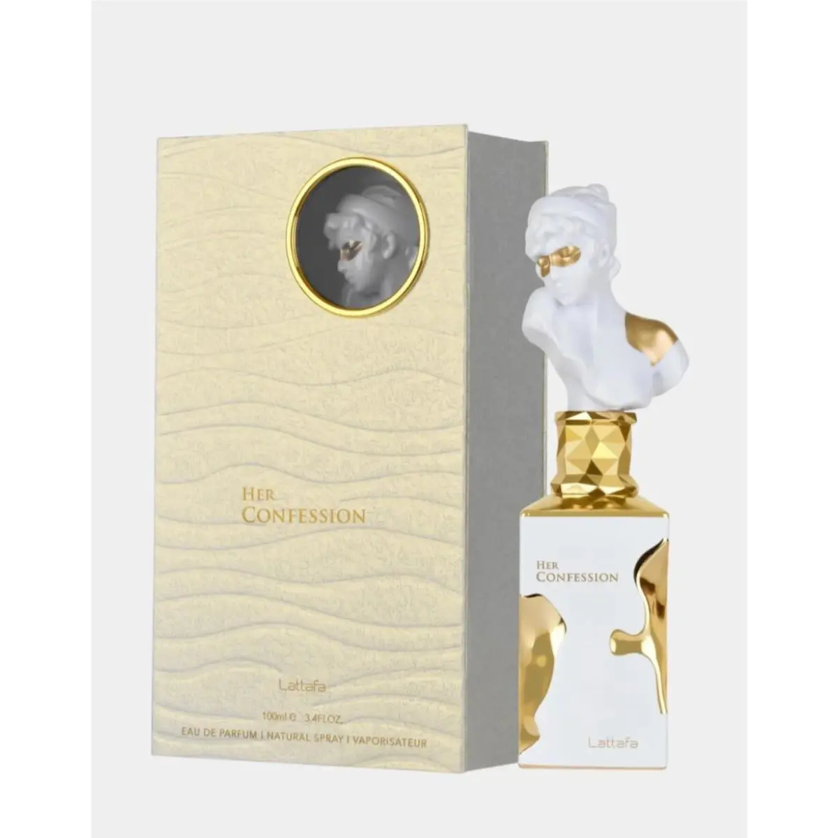 Her Confession Lattafa 3.4 OZ Eau DE Perfume Made IN U.a.e