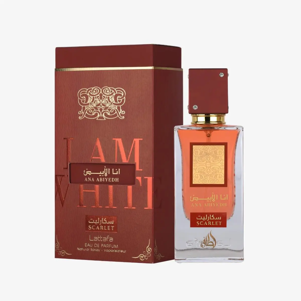 Scarlet Ana Abiyedh by Lattafa Edp Spray Unisex 2.04oz - Box