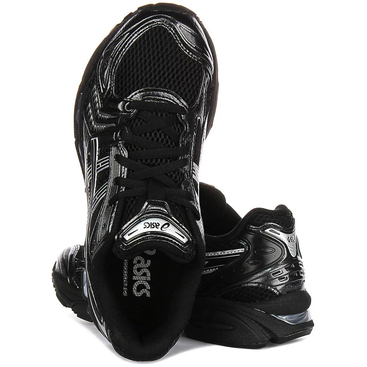 Asics shoes - Black Silver 2