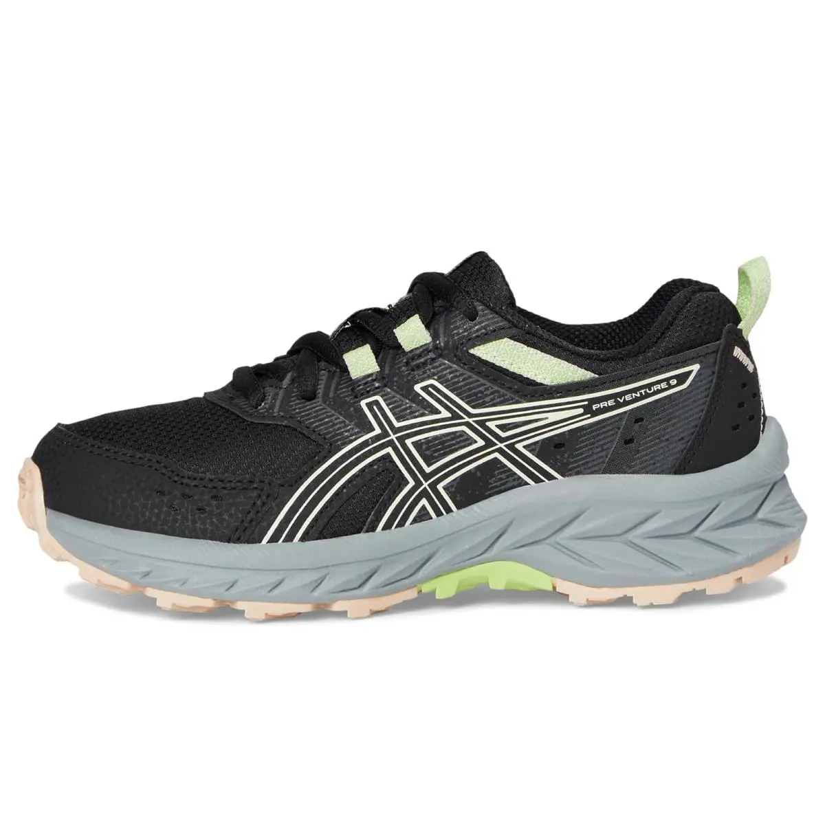 Asics shoes - Black/Whisper Green 2