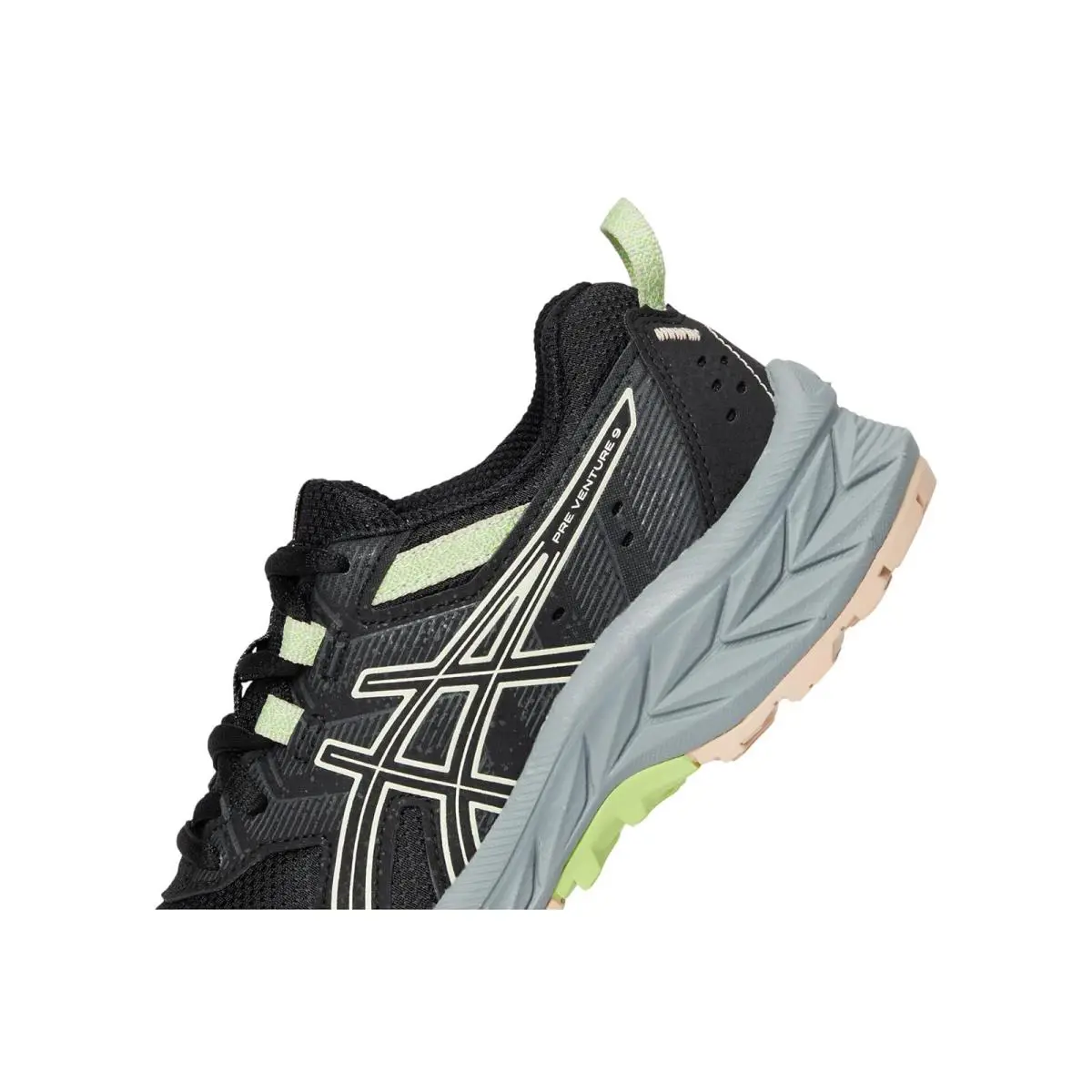 Asics shoes - Black/Whisper Green 4
