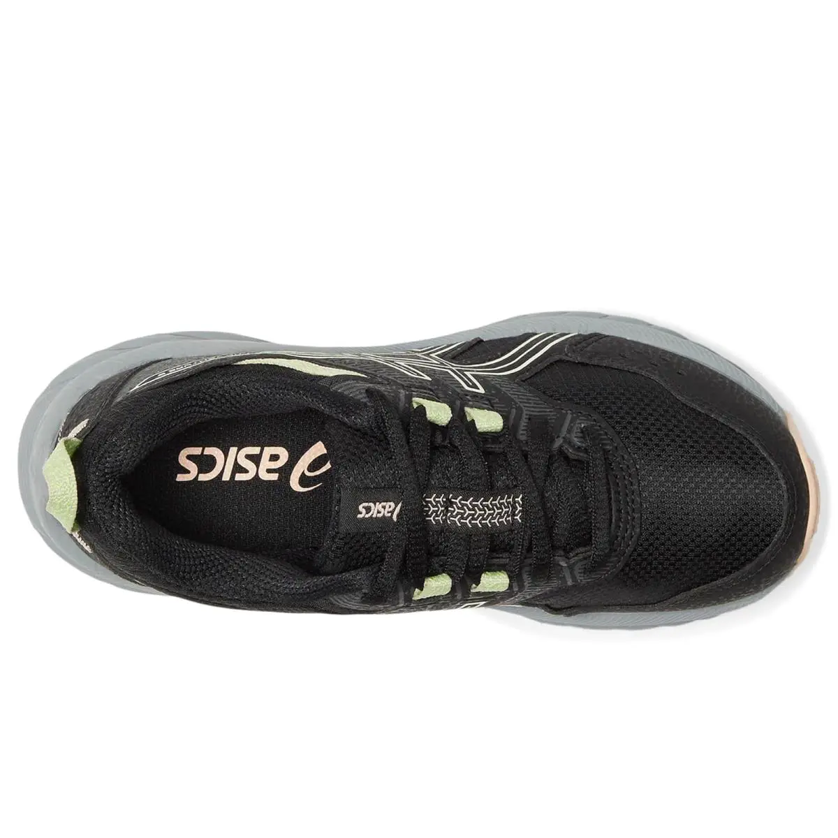 Asics shoes - Black/Whisper Green 7