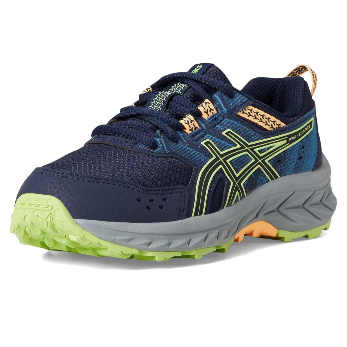 Asics shoes - Black/Whisper Green 33