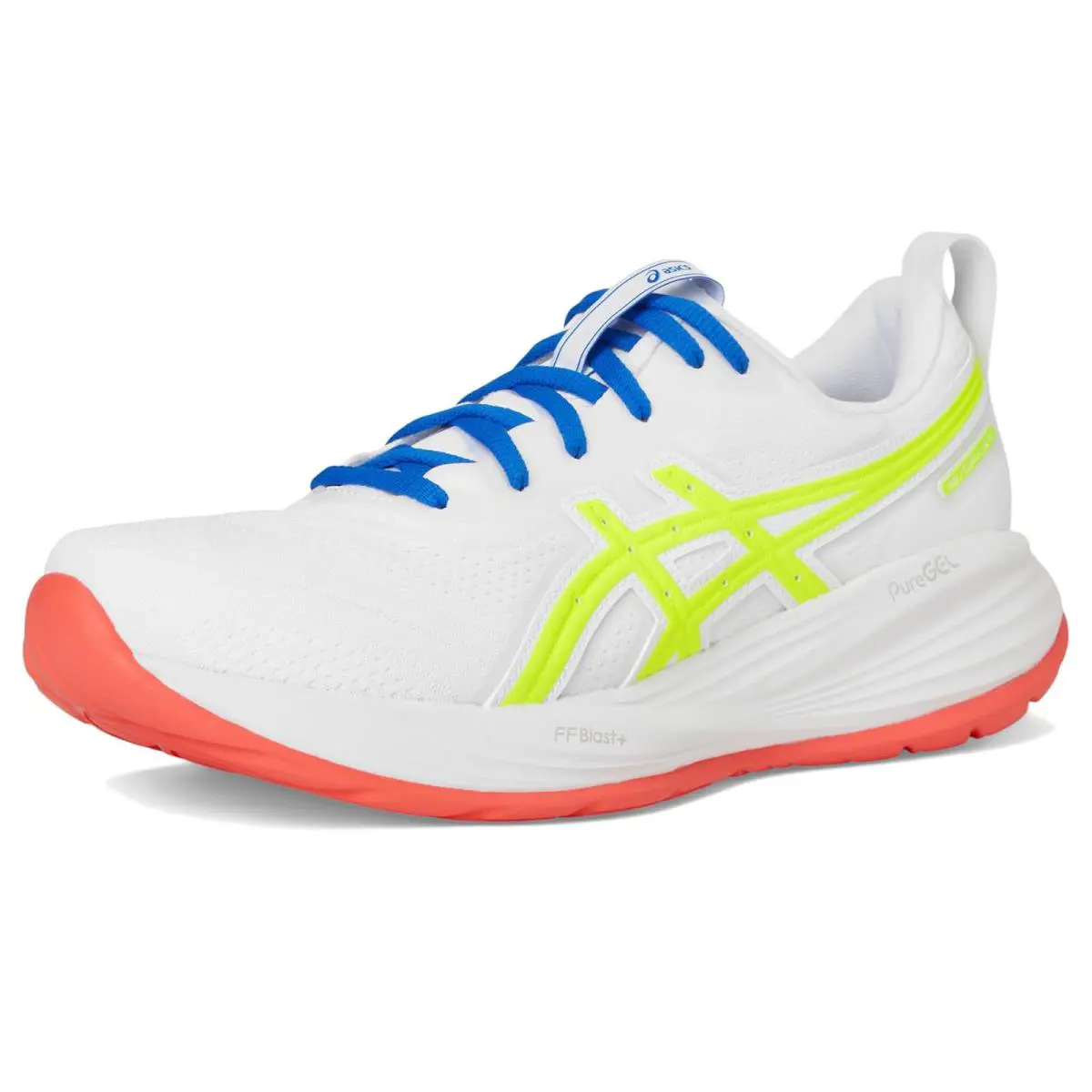 Asics shoes - White/Safety Yellow 12