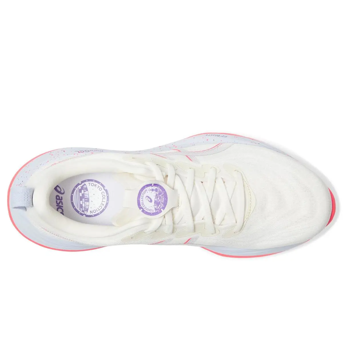 Asics shoes - Cream/Edo Purple 0