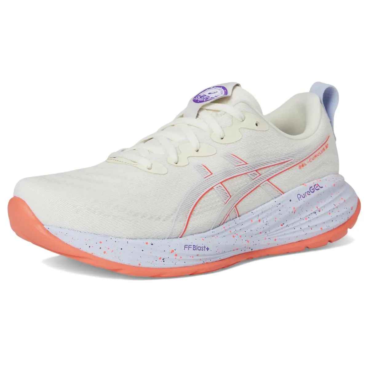 Asics shoes - Cream/Edo Purple 12