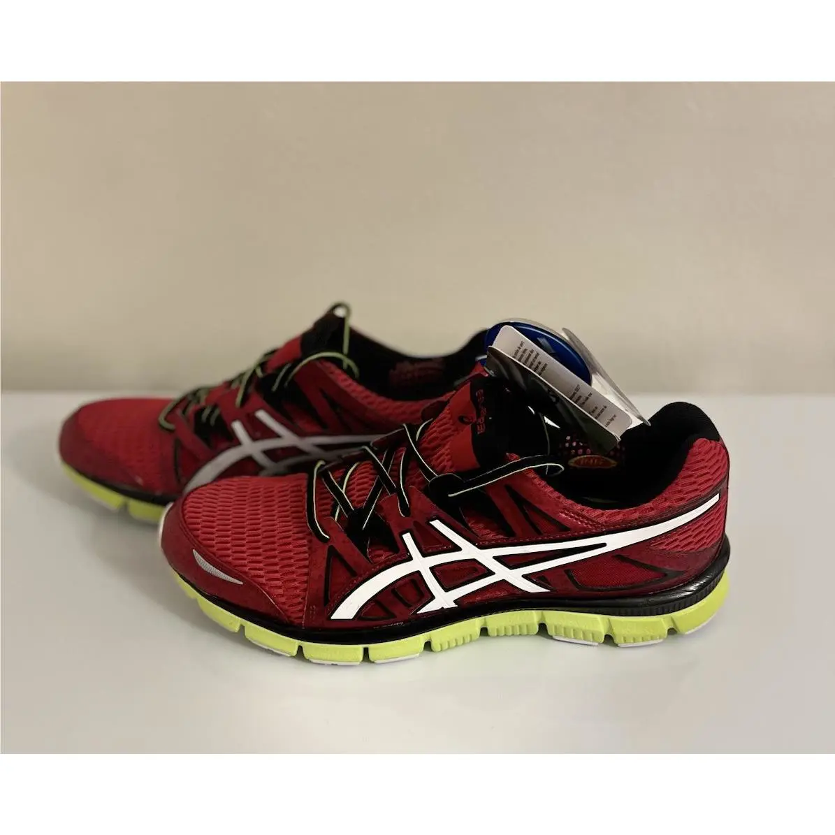 Asics shoes - ASICS Gel 1130 - Gel - Red White Lime (UPC: 0885681543608) 3