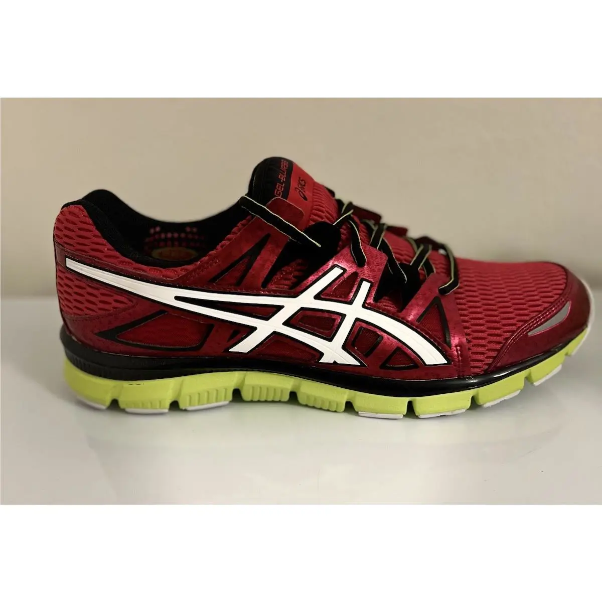 Asics shoes - ASICS Gel 1130 - Gel - Red White Lime (UPC: 0885681543608) 4