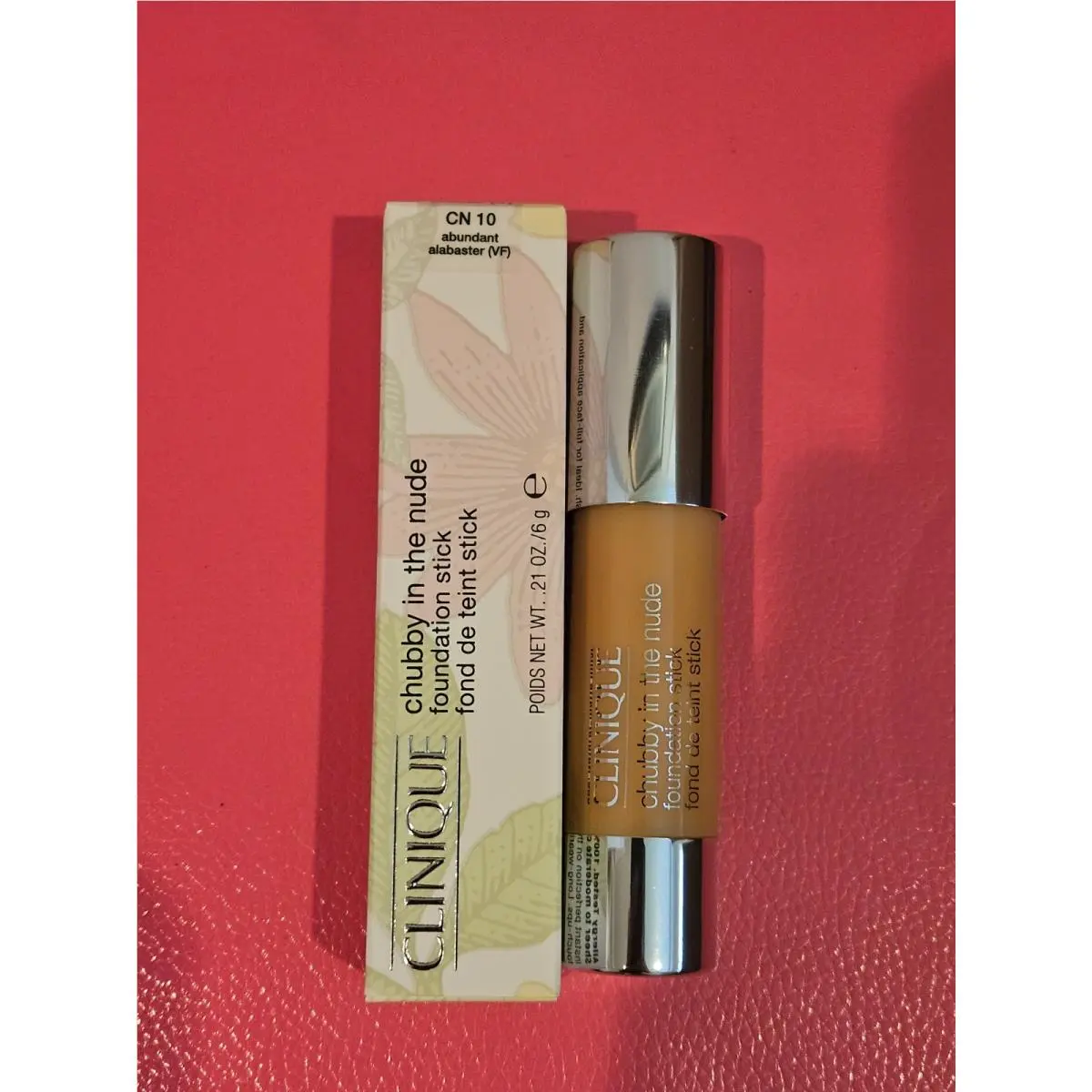 Chubby in The Foundation Stick Full sz .21oz/6g Choose Shade CN 10 abundant alabaster by Clinique