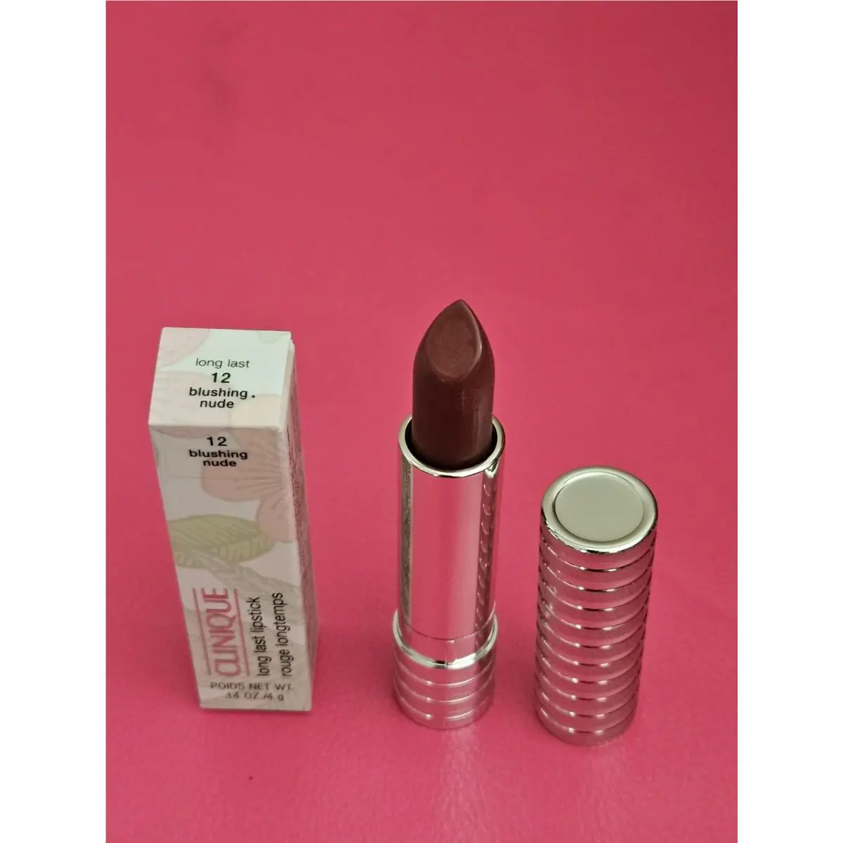 Long Last Lipstick Rouge Longtemps Chose Color Full sz 0.14 oz/4g 12 blushing nude by Clinique