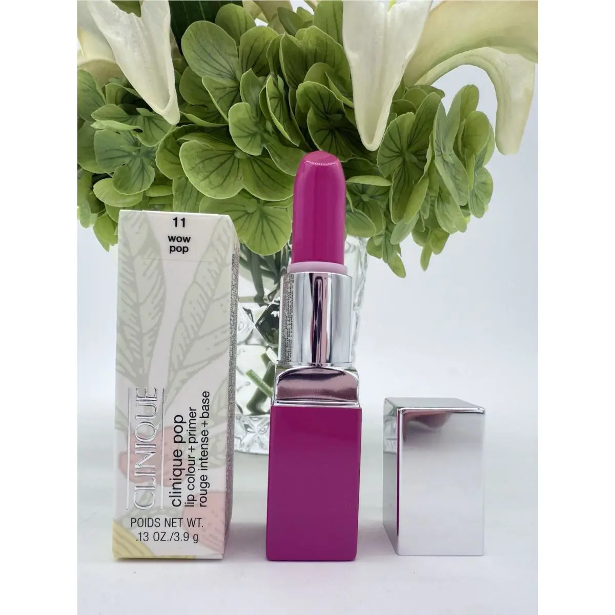 Clinique Pop Lip Colour + Primer 11 Wow Pop 0.13 Oz. / 3.9 g
