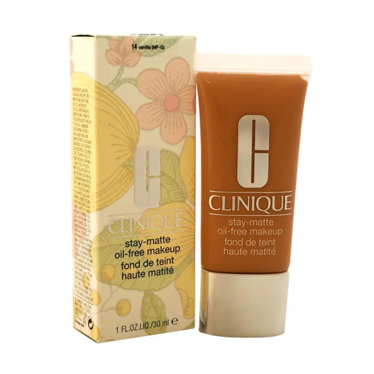 2 Pack Clinique Oil-free Makeup - 14 Vanilla Mf-g - Dry Combination To Oily