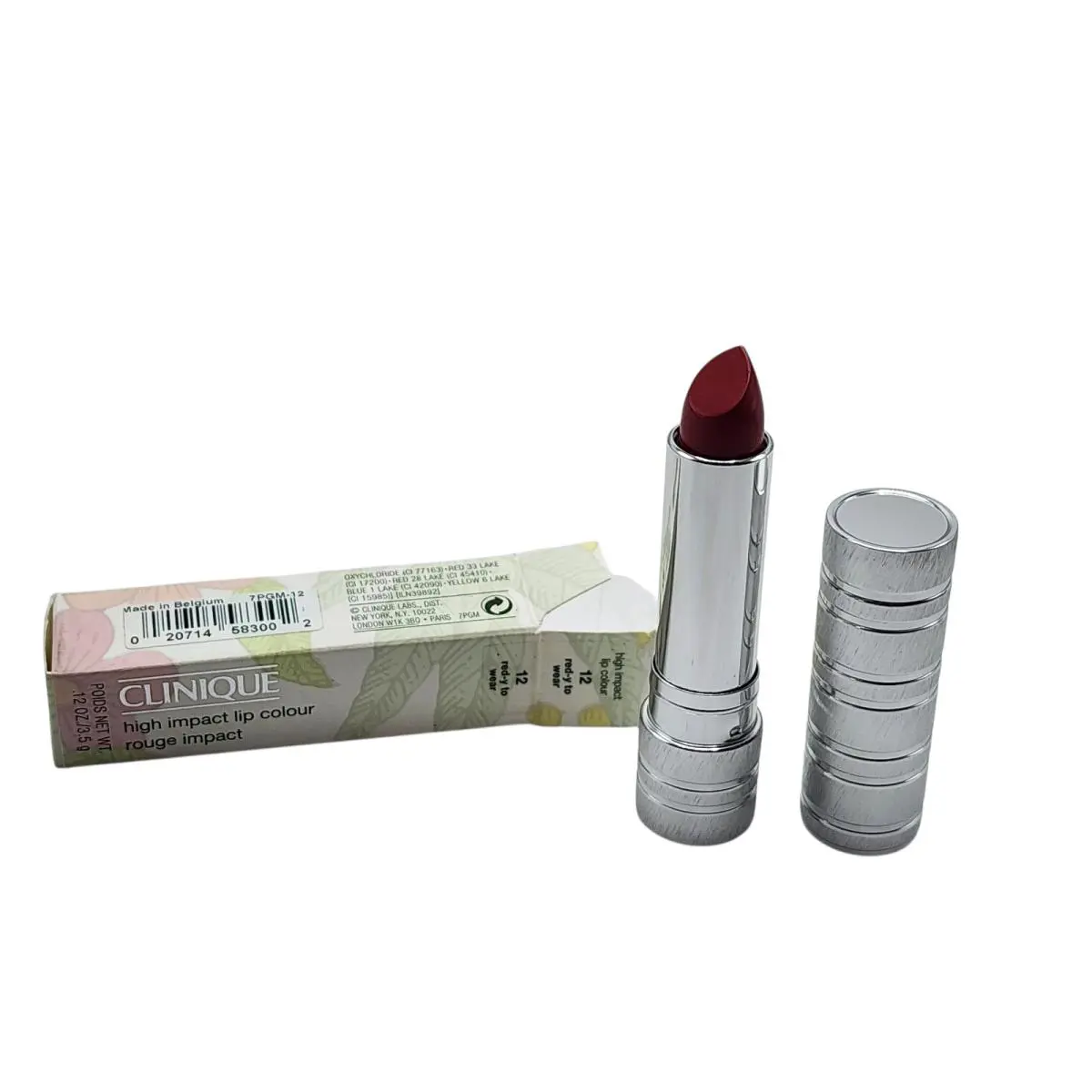 Clinique High Impact Lip Colour 12 Red-y to Wear .12 oz/3.5g