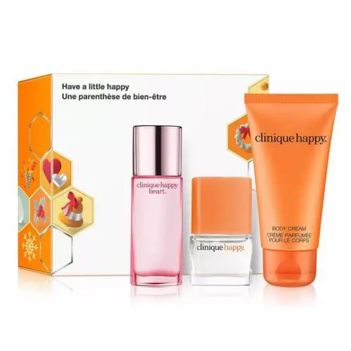 Clinique 3 Pc Have A Little Happy Fragrance Set Limited Edition