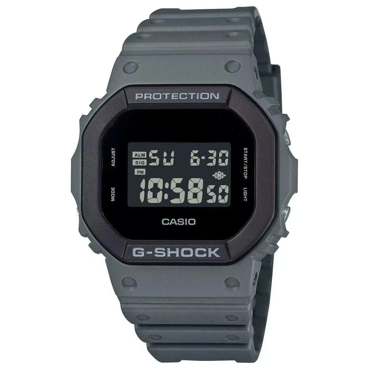 G-shock DW-5610UU-8D Urban Utility Grey Resin Digital Watch DW5610UU by Casio