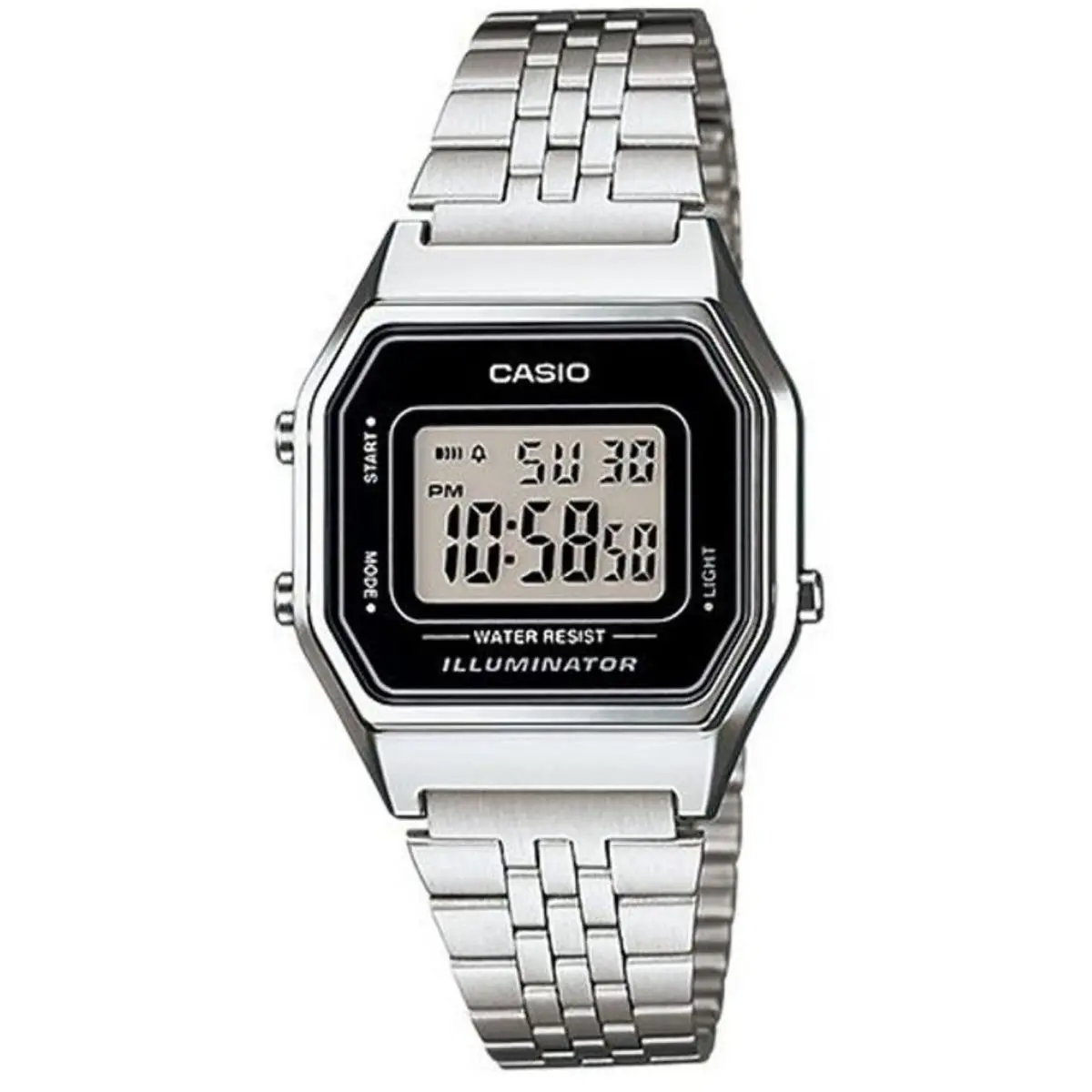 Casio LA680WA-1DF Women`s Steel Digital Classic 25 mm Watch