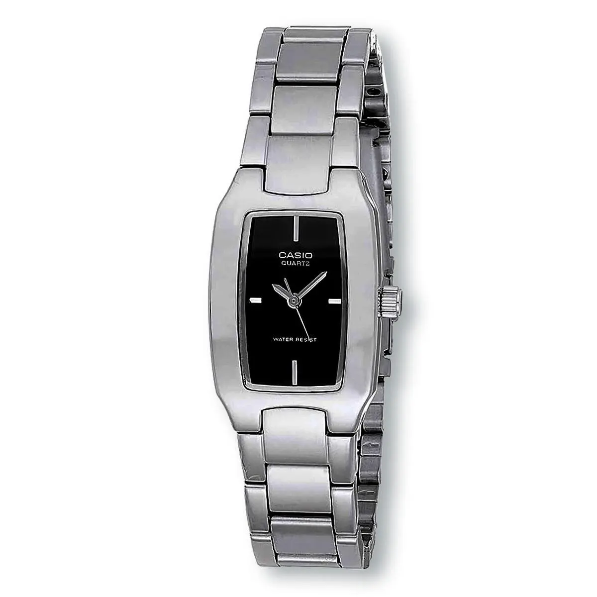 Casio Enticer LTP1165A-1C Classic Stainless Steel Bracelet Watch Black Dial