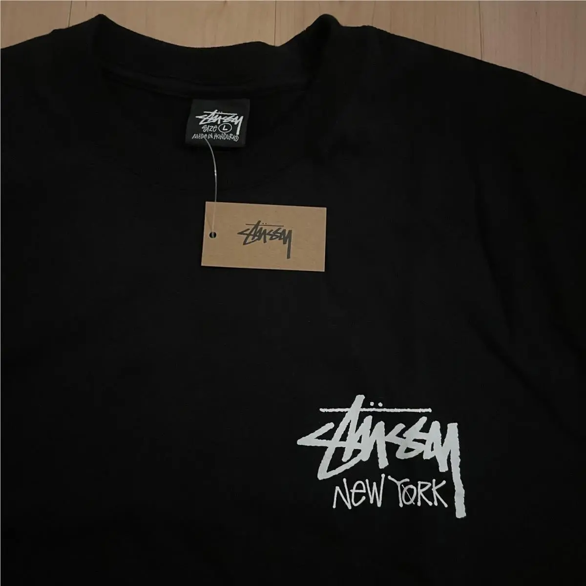 Stussy  clothing - Stussy Stock New York Tee - Style 3903976 - Black 0