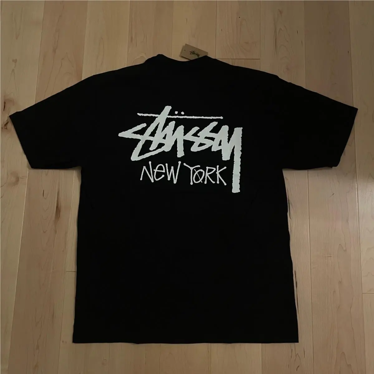 Stussy  clothing - Stussy Stock New York Tee - Style 3903976 - Black 3