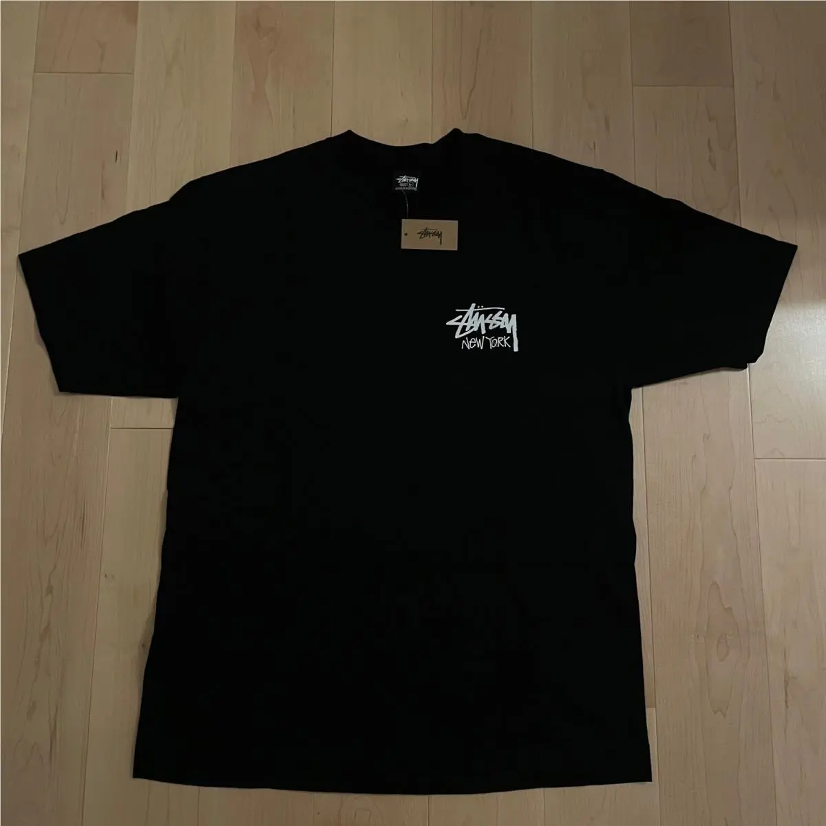 Stussy  clothing - Stussy Stock New York Tee - Style 3903976 - Black 5