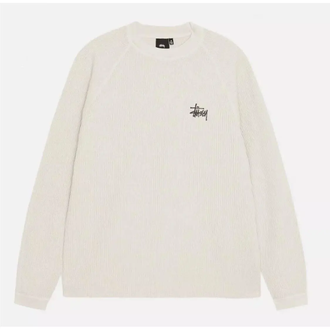 Stussy  clothing - Stussy Raglan - Raglan - Bone 4