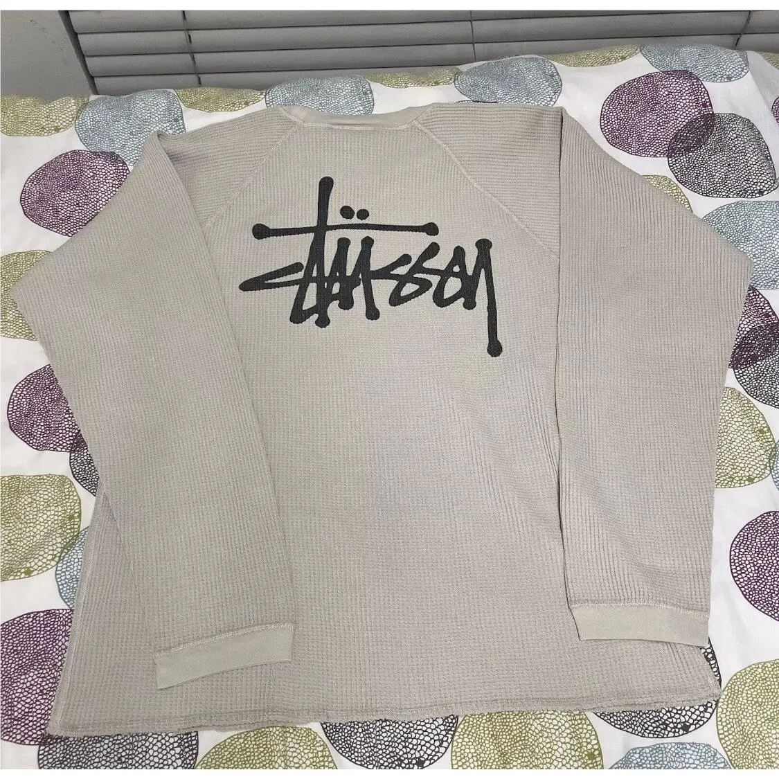Stussy  clothing - Stussy Raglan - Raglan - Bone 2