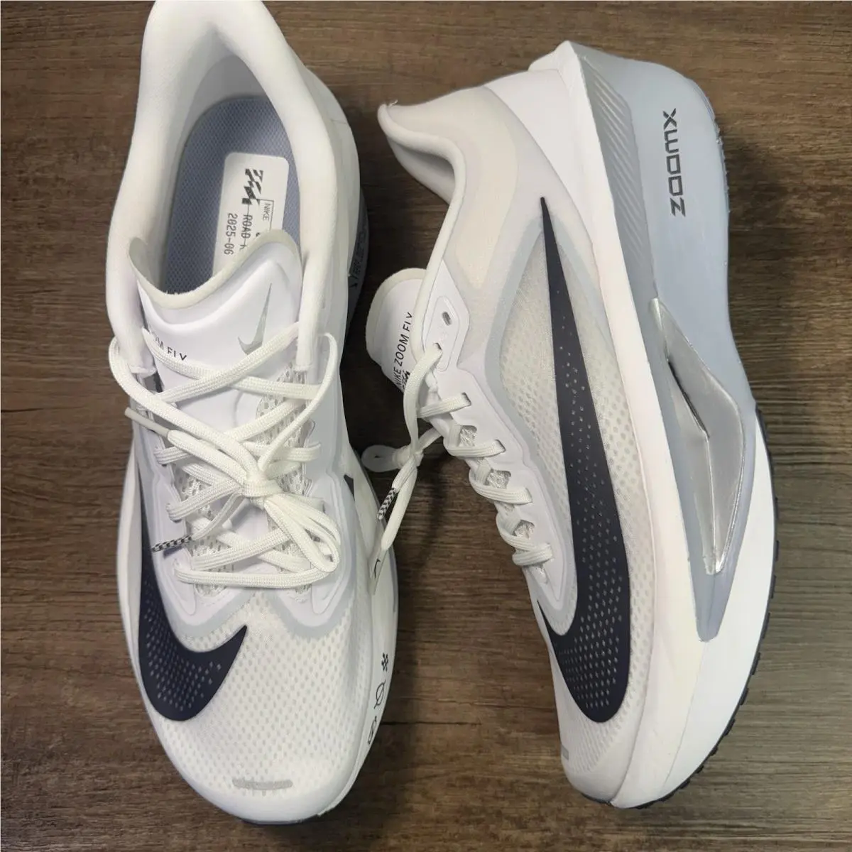 Nike Zoom Fly 6 ‘white/gridiron Pure Platinum’ Men`s Size 14 FN8454-104 No Lid