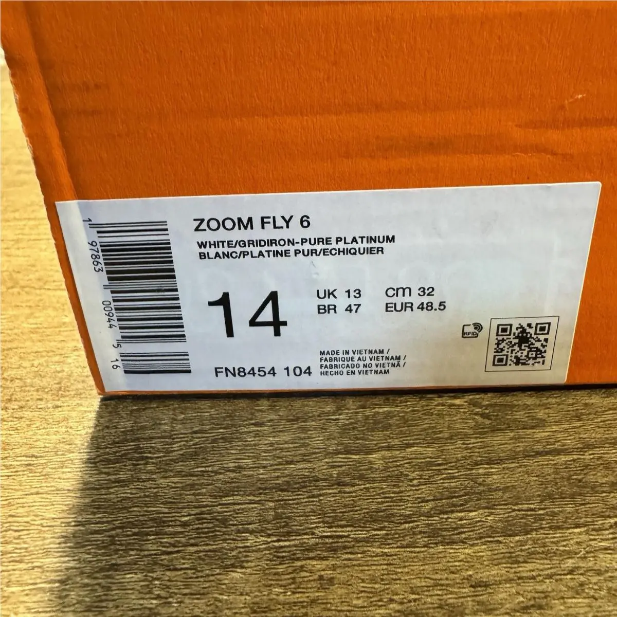 Nike shoes - Nike Zoom Fly - Zoom Fly - FN8454-104 - White 0