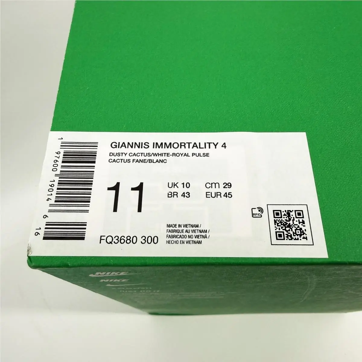 Nike shoes - Giannis Immortality 4 - Giannis Immortality - FQ3680-300 - Blue 4