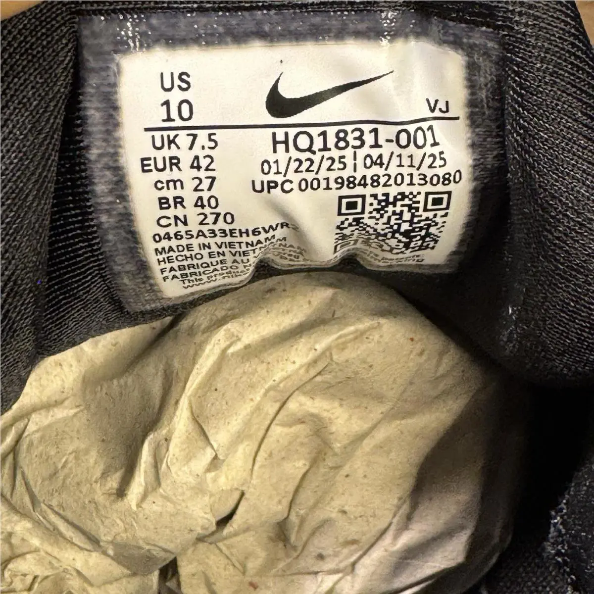 Nike shoes - Nike Air Max Muse - Air Max Muse - HQ1831-001 - Black 5