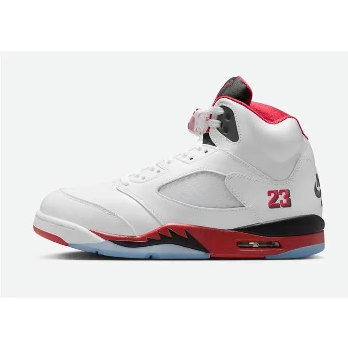 Nike Air Jordan 5 Fire Red Black Tongue 2025 HQ7978-101