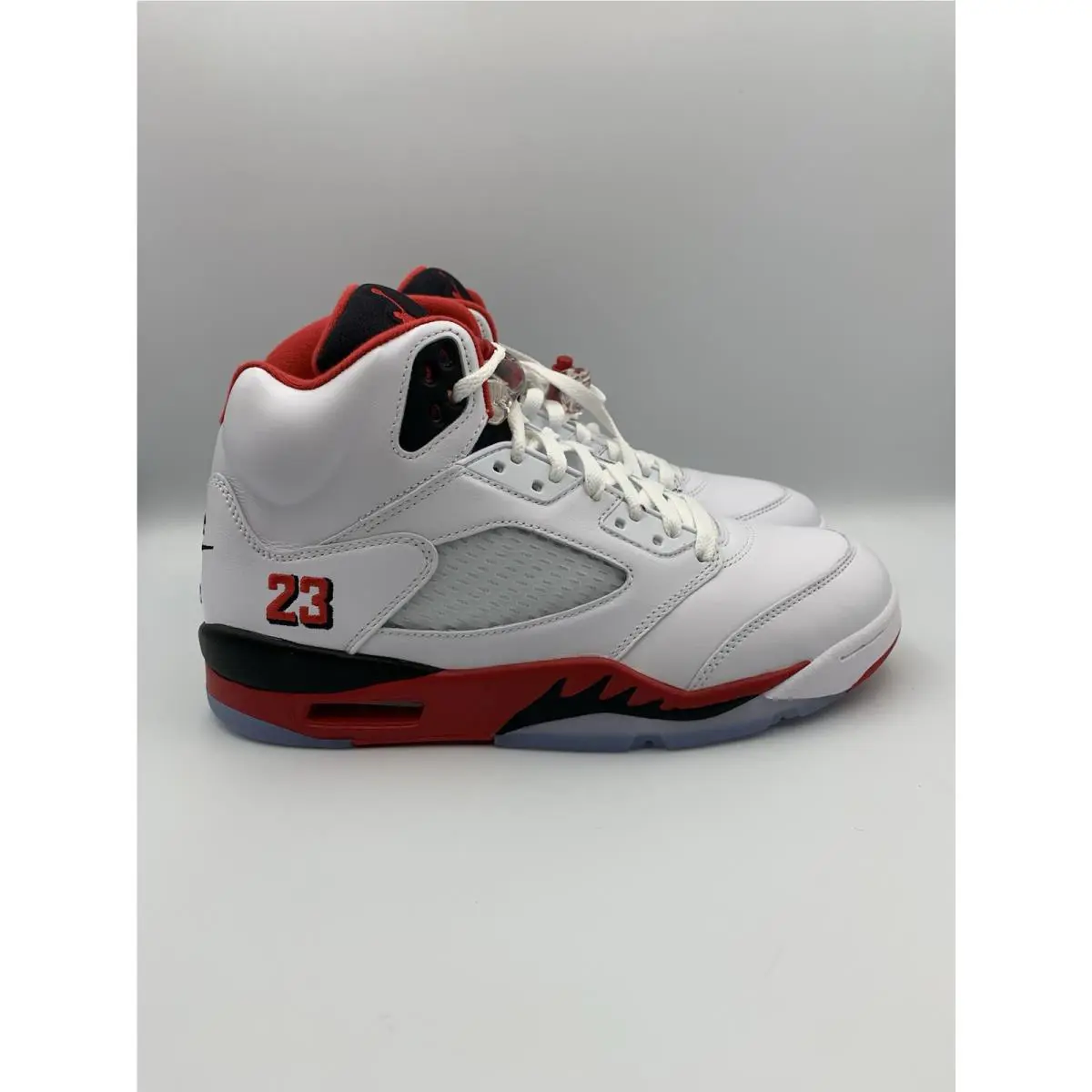 Nike shoes - Air Jordan 9 - Air - HQ7978-101 - White/ Fire Red 2