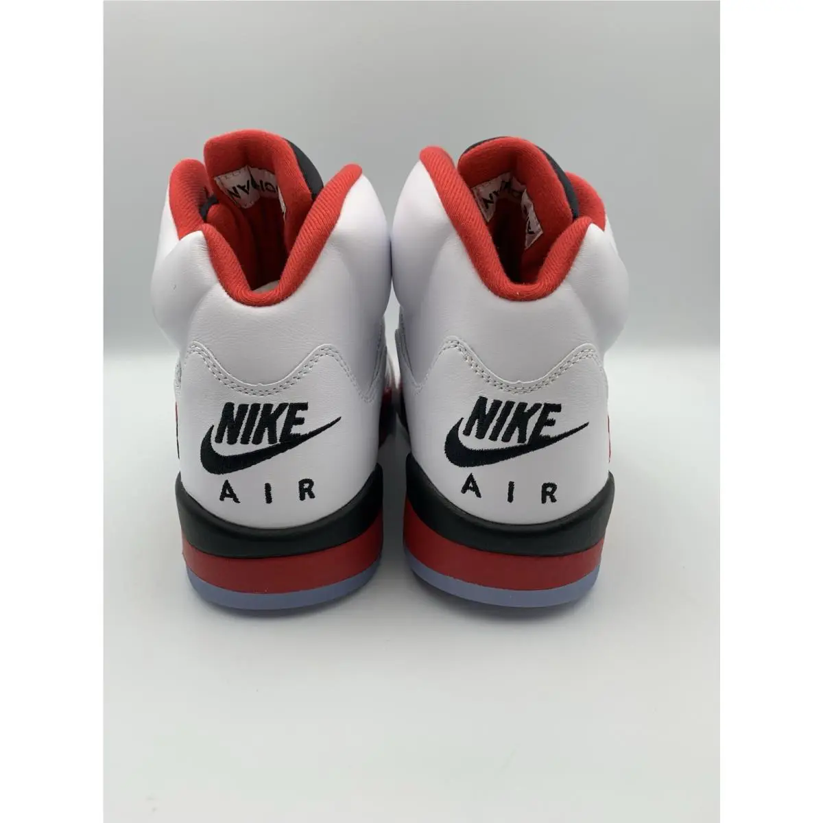 Nike shoes - Air Jordan 9 - Air - HQ7978-101 - White/ Fire Red 3
