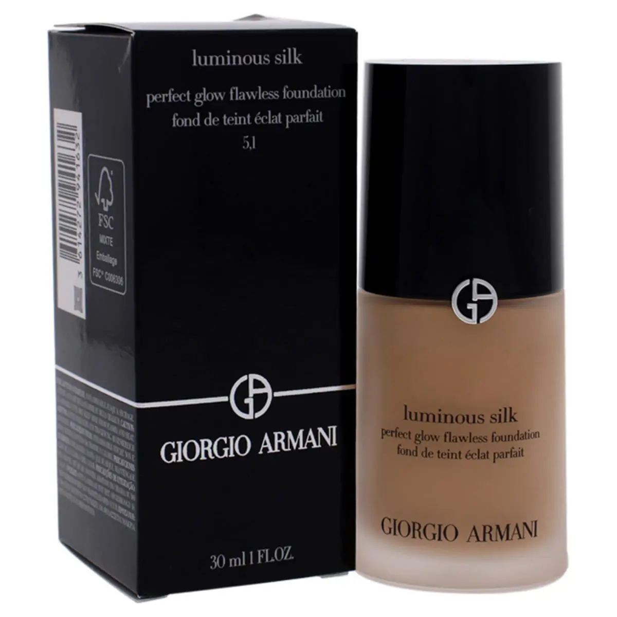 Giorgio Armani Luminous Silk Perfect Glow Flawless Foundation 1 OZ / 30 ML