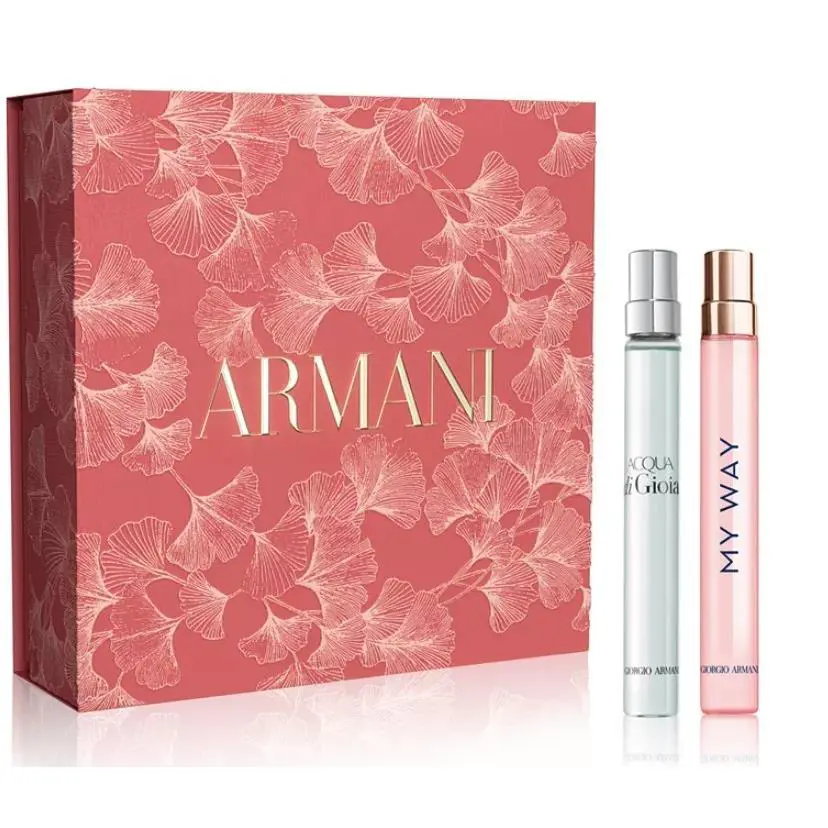 Giorgio Armani Eau de Parfum Travel Spray Set Acqua di Gioia My Way E4-8