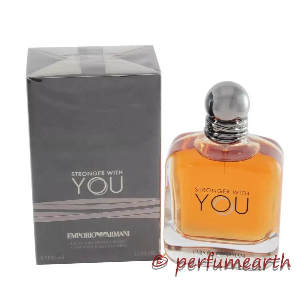 Stronger with You by Giorgio Armani Eau de Toilette 3.4/3.3 oz Spray For Men