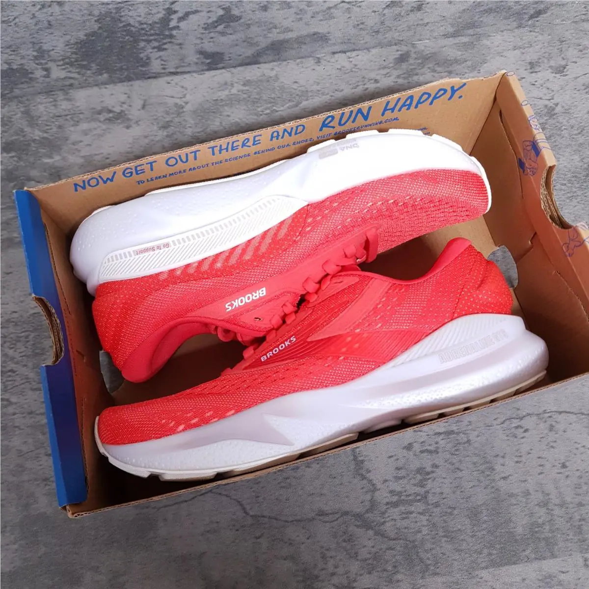 Brooks shoes - Brooks Adrenaline GTS 24 - Adrenaline GTS - 1204261B613 - Red 4
