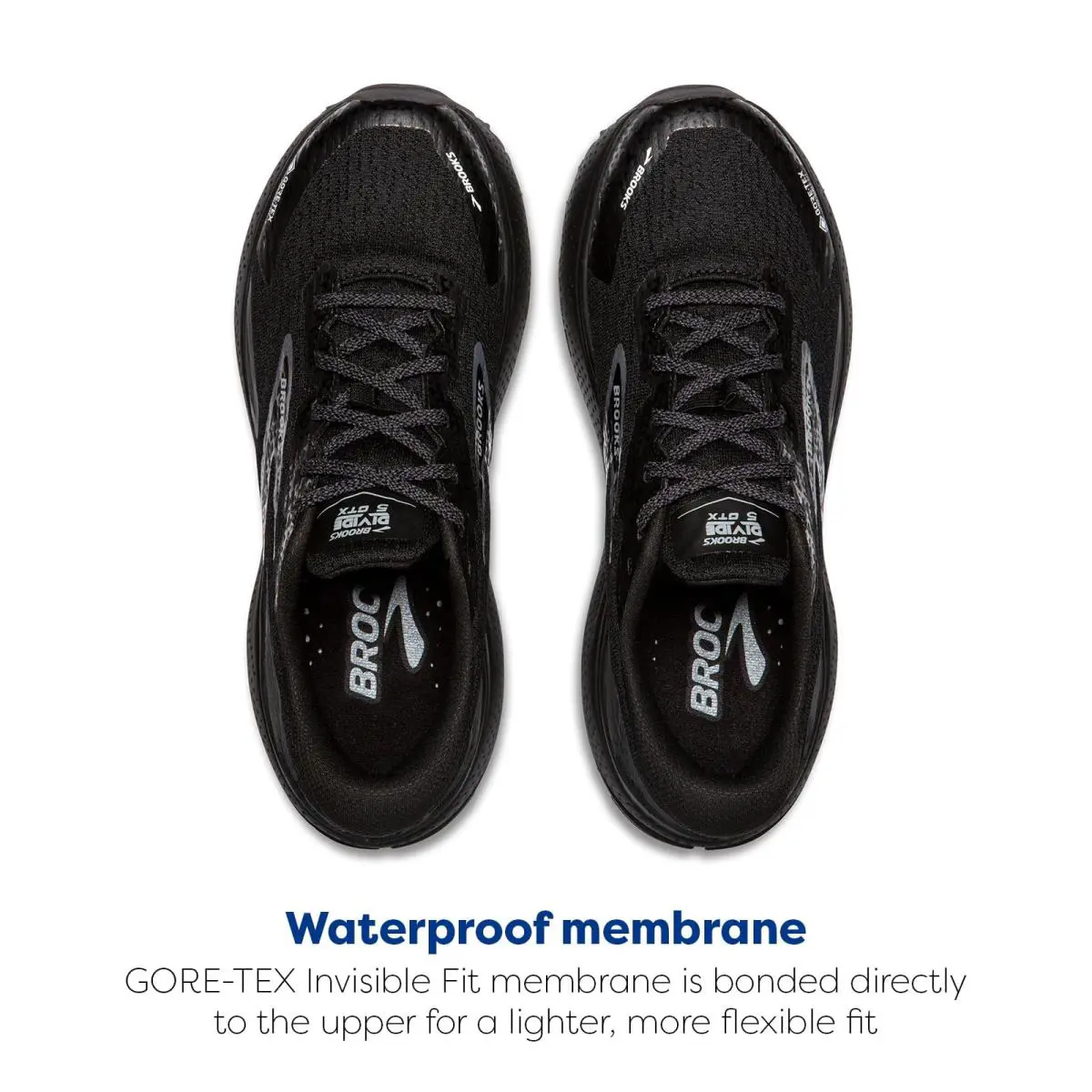 Brooks shoes - 1204171B - 1204171B - Black/Alloy/Primer Grey (UPC: 195394501339) 2