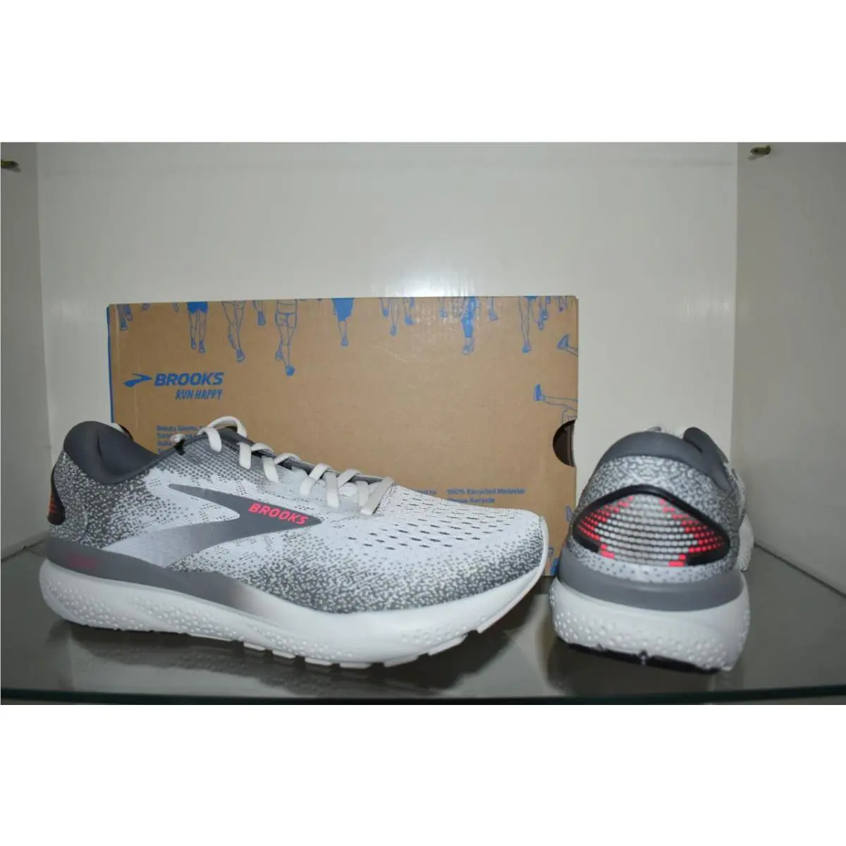 Brooks shoes - Brooks Ghost 16 - Ghost - 120407 1B 006 - Gray (UPC: 195394505467) 1