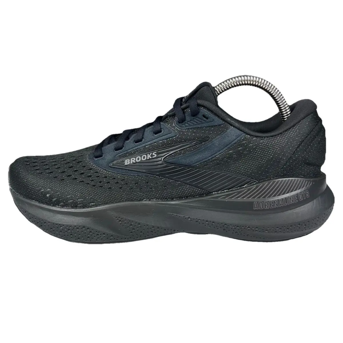 Brooks Adrenaline Gts 24 Men`s Running Shoes Size 8.5 Black Walking Sneakers - Black