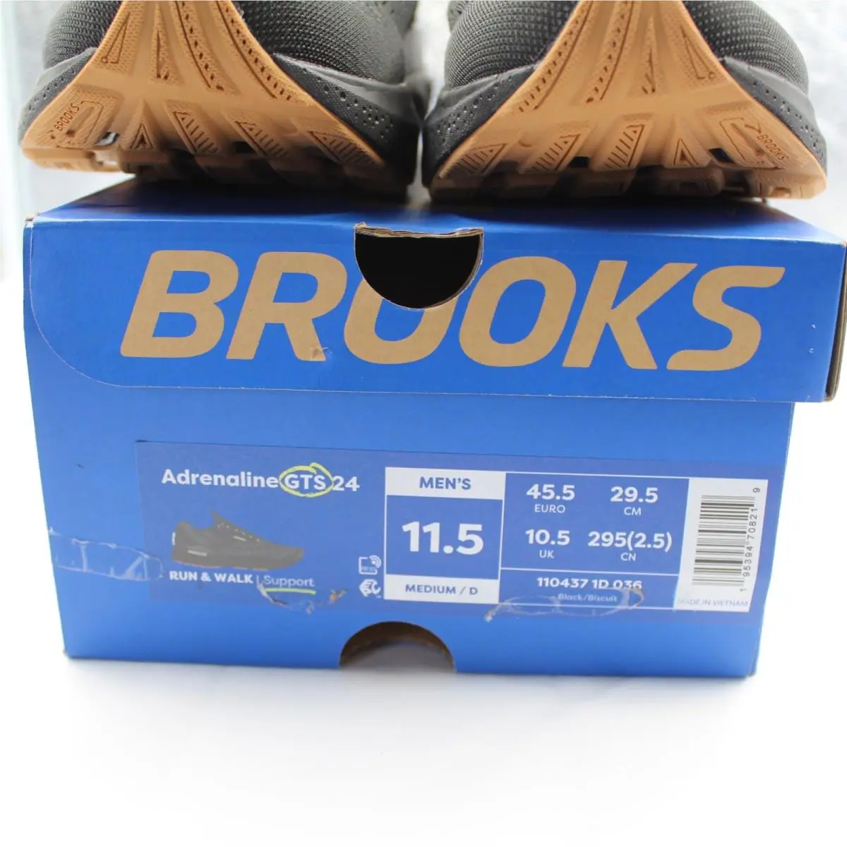 Brooks shoes - Brooks Adrenaline GTS 24 - Adrenaline GTS - 110437-1D-020 - Black 0