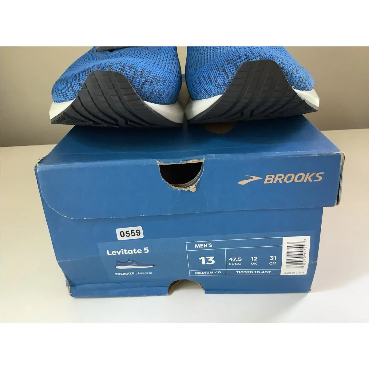 Brooks shoes - Brooks Levitate - Levitate - Blue 3