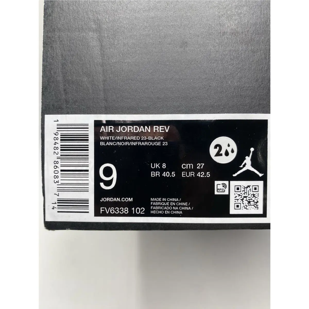 Nike shoes - Air Jordan 9 - Air - FV6338 102 - Black (UPC: 198482860837) 6