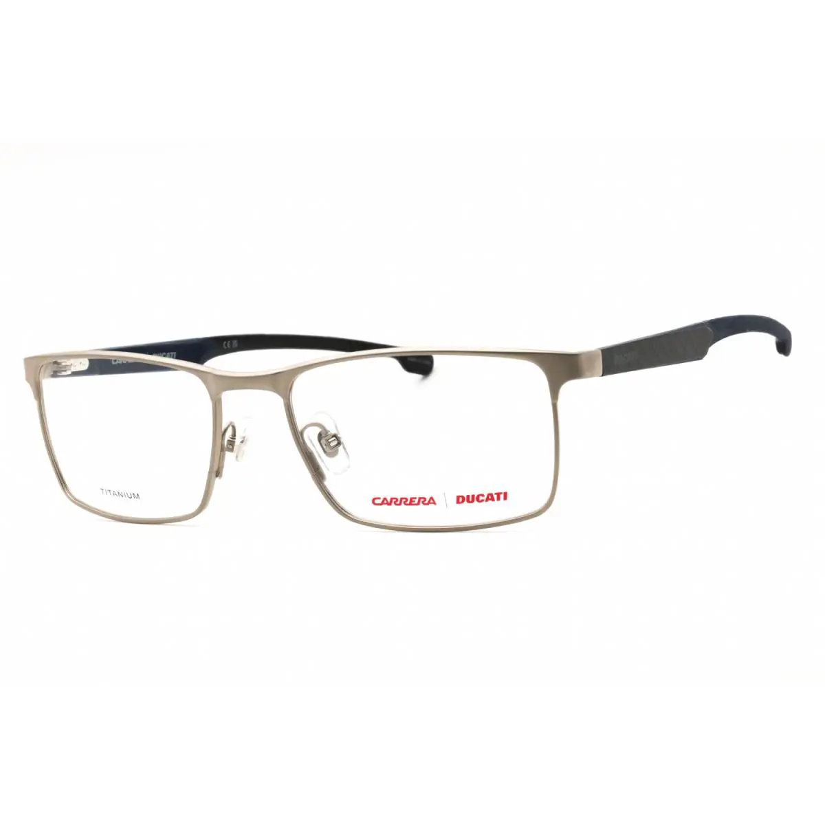 Carrera Carduc 027 V6D Eyeglasses Matte Dark Ruthenium Blue Frame 56mm - Frame: Matte Ruthenium