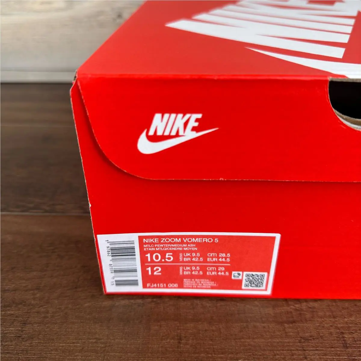 Nike shoes - Nike Zoom Vomero 5 - Zoom Vomero - FJ4151-006 - Gray (UPC: 197862873597) 7